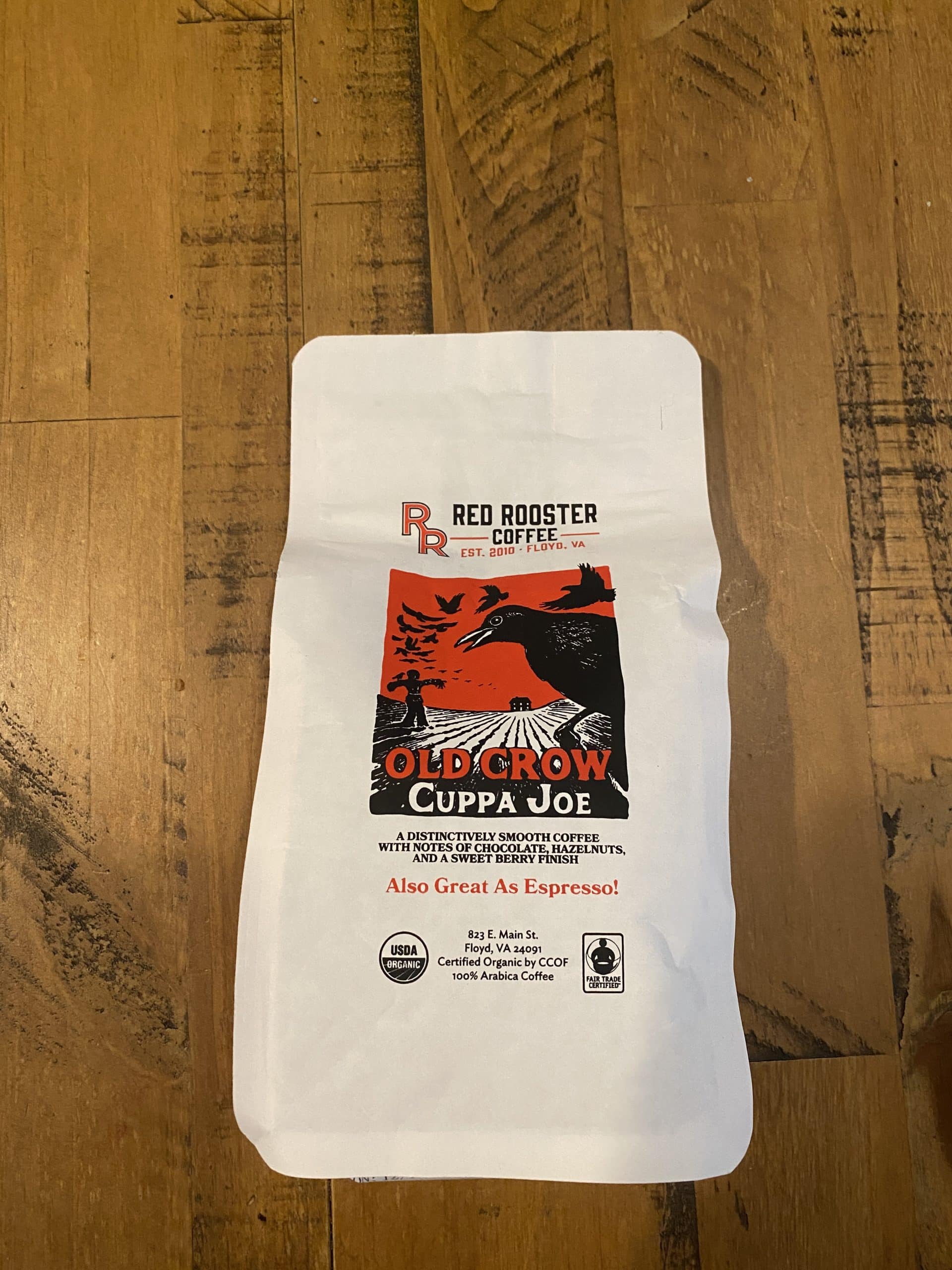 Red Rooster Coffee Review: Old Crow Cuppa Joe